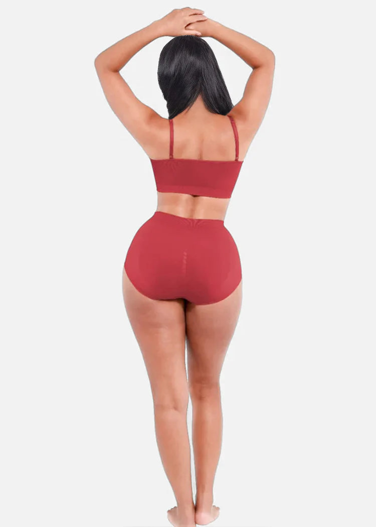 Seamless Shaping Bra with Adjustable Shoulder Straps