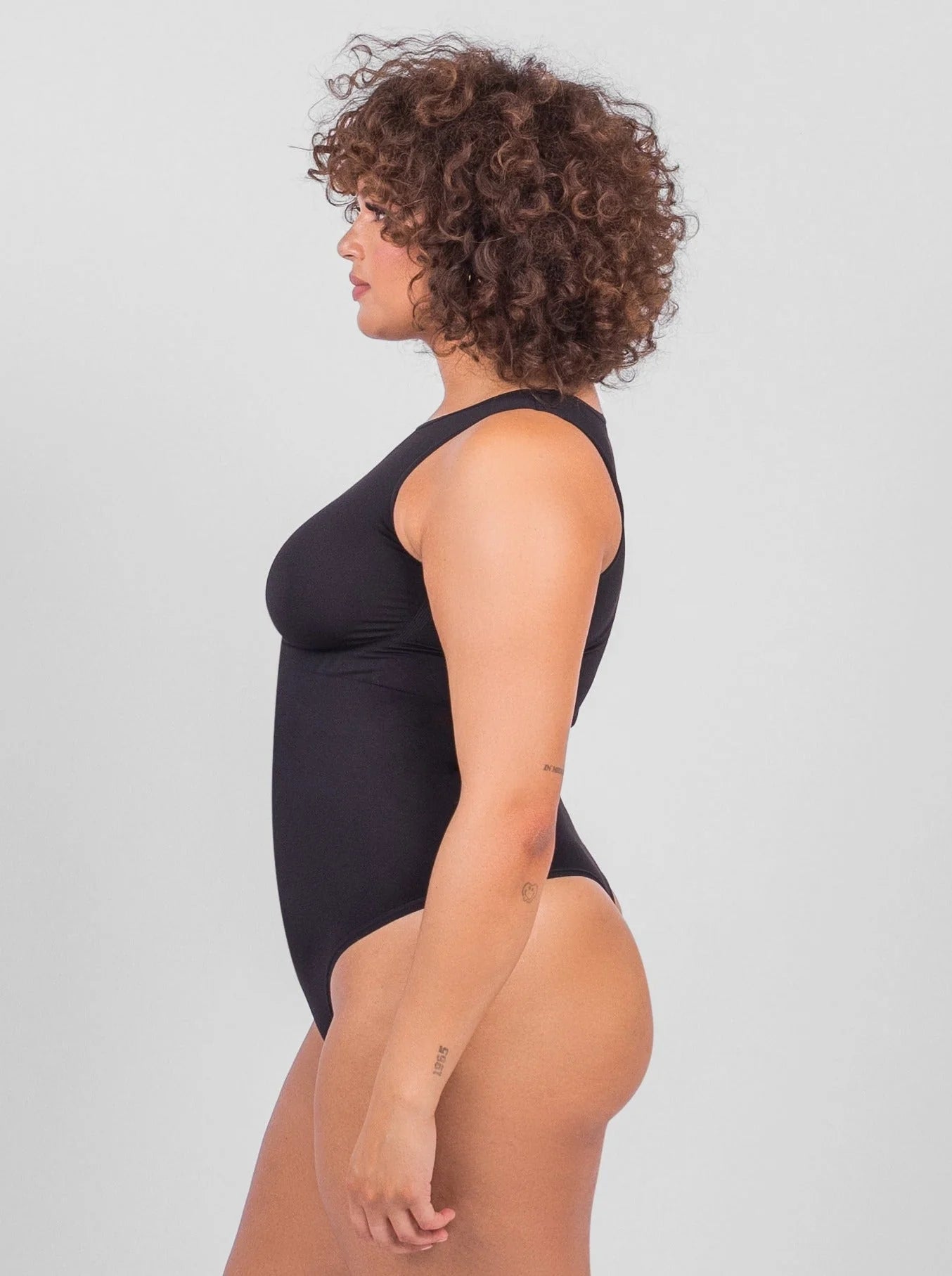Sleeveless High Neck Bodysuit
