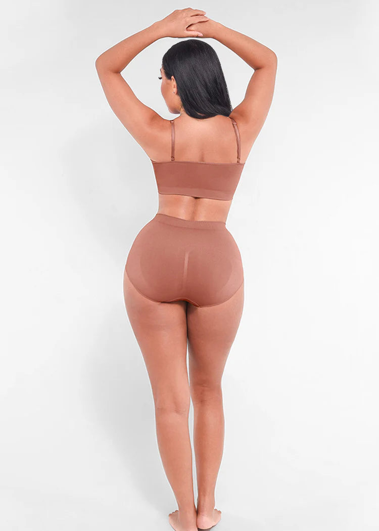 Seamless Shaping Bra with Adjustable Shoulder Straps