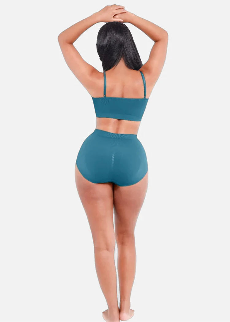 Seamless Shaping Bra with Adjustable Shoulder Straps