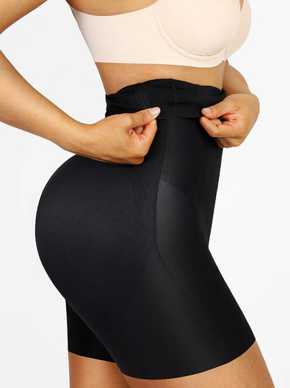 High Waist Butt Lifter Body Shaping Pants With Buttocks Pads