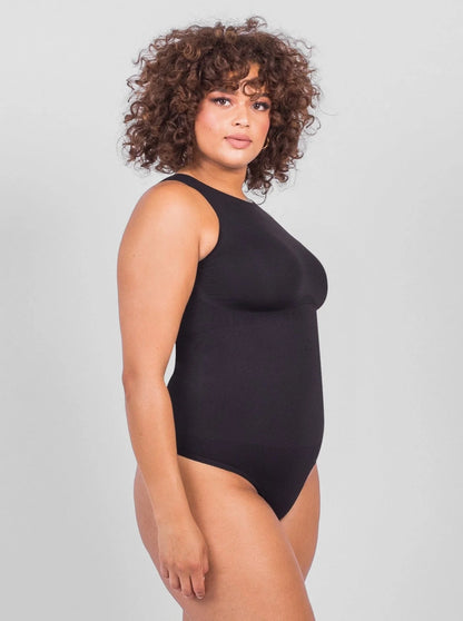 Sleeveless High Neck Bodysuit